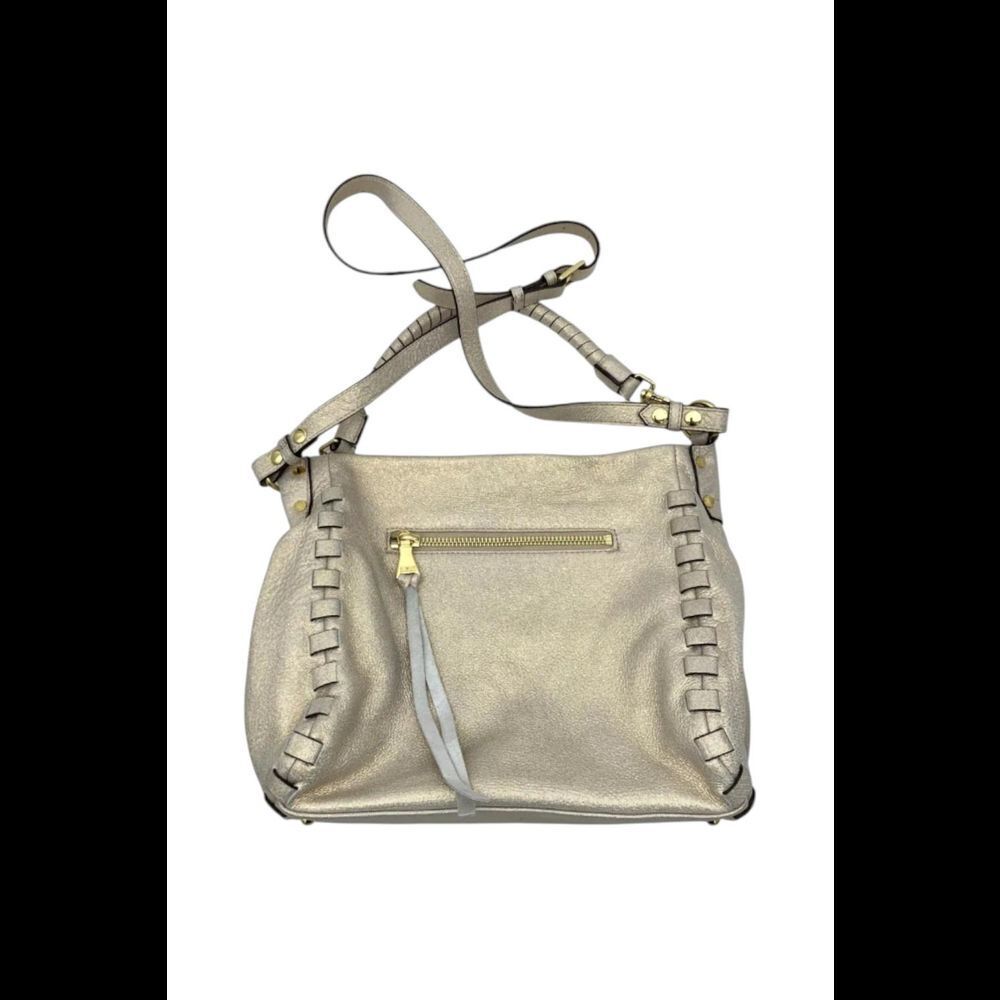 Aimee Kestenberg Zen Leather Hobo Bag Hobo Champagne Shimm - Picture 2 of 2